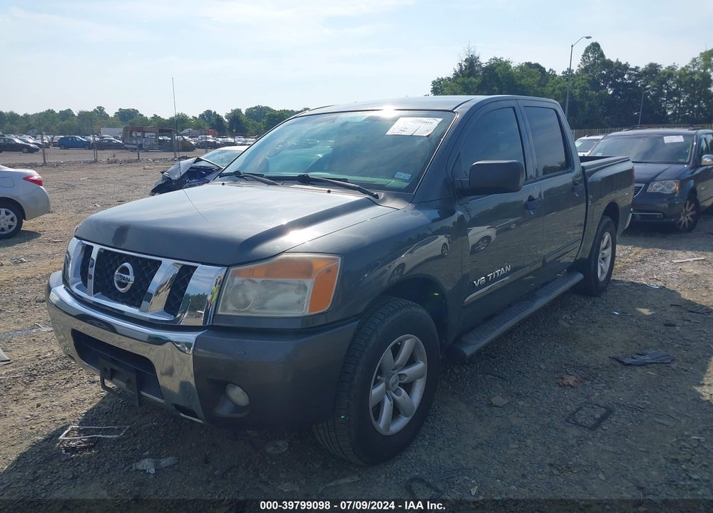 2012 NISSAN TITAN SV VIN: 1N6BA0ED9CN318690