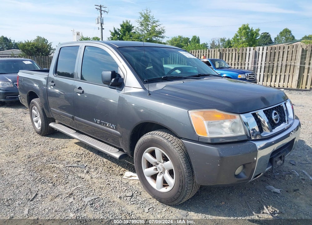 2012 NISSAN TITAN SV VIN: 1N6BA0ED9CN318690