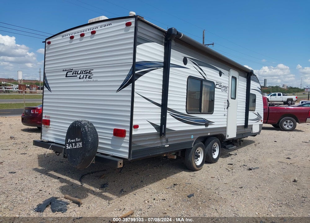 2015 FOREST RIVER SALEM CRUISE LITE VIN: 4X4TSMZ22F7407198