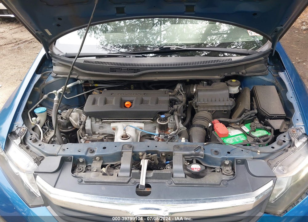 2012 HONDA CIVIC LX VIN: 2HGFB2F55CH531375