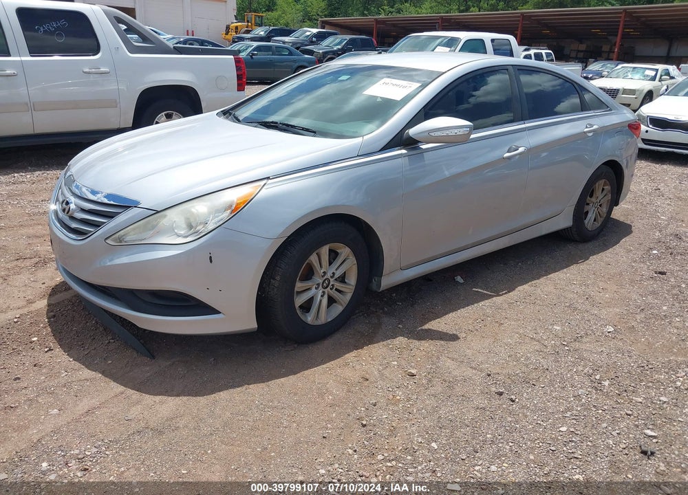 2014 HYUNDAI SONATA GLS VIN: 5NPEB4AC1EH939068