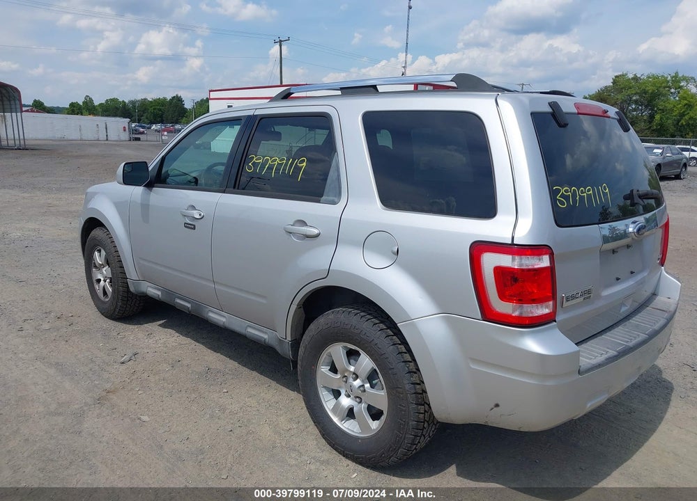 2011 FORD ESCAPE LIMITED VIN: 1FMCU9EG2BKA28381