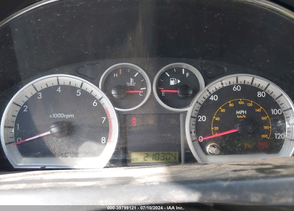 2009 CHEVROLET AVEO LT VIN: KL1TD56E29B313156