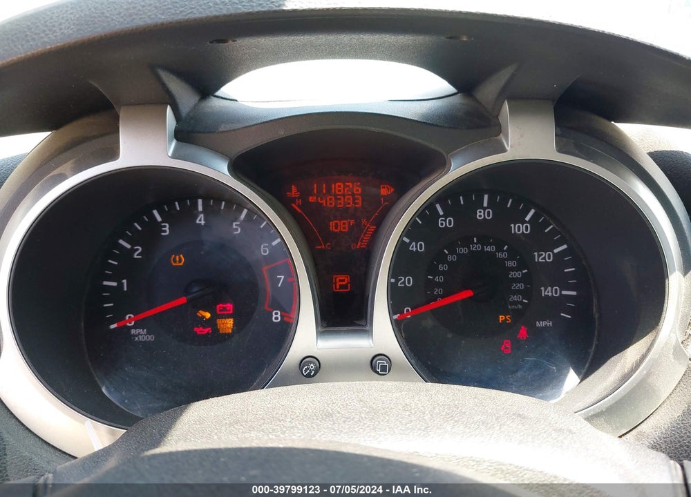 2015 NISSAN JUKE S VIN: JN8AF5MRXFT510585