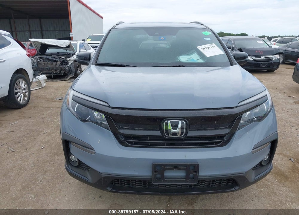 2022 HONDA PILOT AWD TRAILSPORT VIN: 5FNYF6H85NB083335