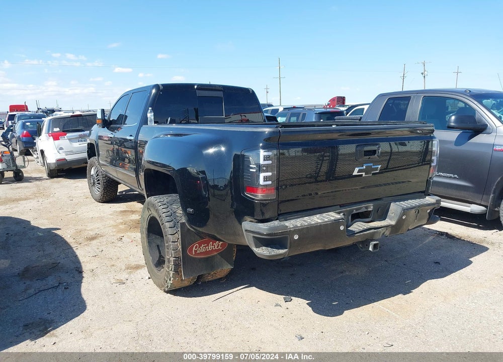 2016 CHEVROLET SILVERADO 3500HD LTZ VIN: 1GC4K0E89GF297156