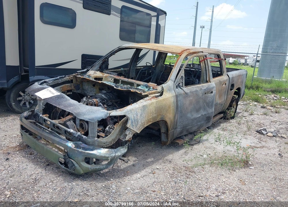 2022 RAM 1500 LONE STAR 4X2 5'7 BOX VIN: 1C6RREFT8NN261101