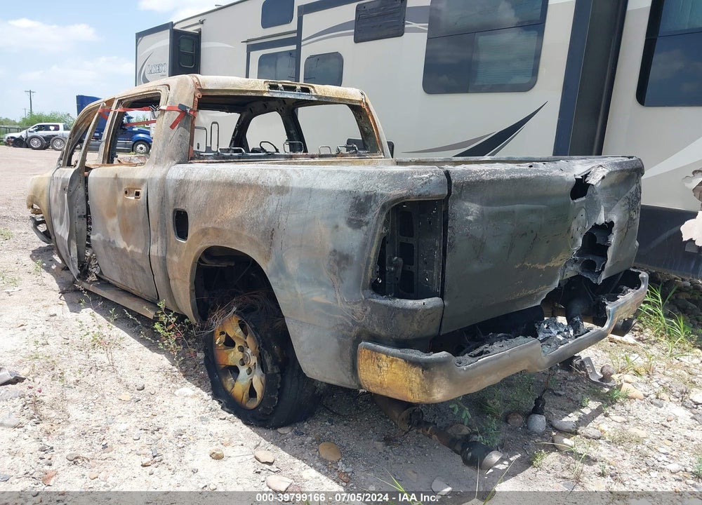 2022 RAM 1500 LONE STAR 4X2 5'7 BOX VIN: 1C6RREFT8NN261101