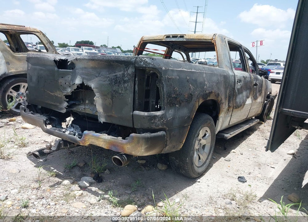 2022 RAM 1500 LONE STAR 4X2 5'7 BOX VIN: 1C6RREFT8NN261101