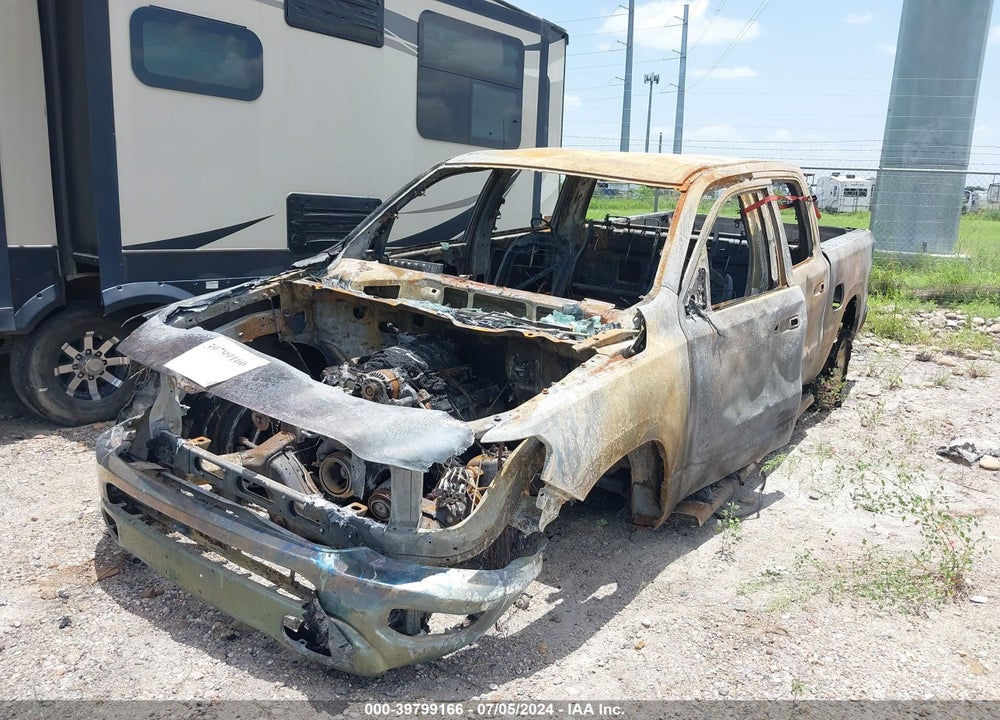 2022 RAM 1500 LONE STAR 4X2 5'7 BOX VIN: 1C6RREFT8NN261101