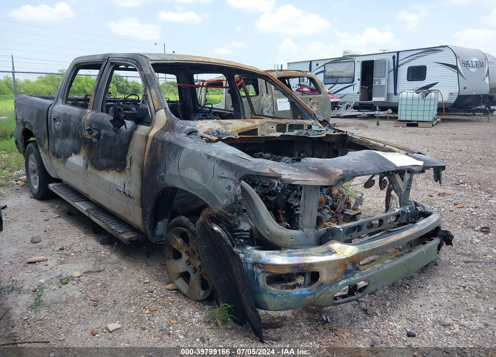 2022 RAM 1500 LONE STAR 4X2 5'7 BOX VIN: 1C6RREFT8NN261101