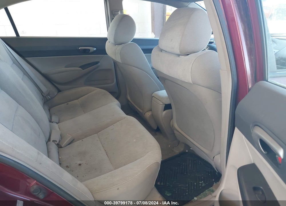 2010 HONDA CIVIC LX VIN: 19XFA1F52AE031453