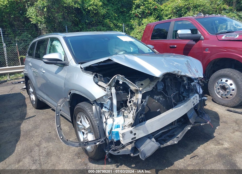 2018 TOYOTA HIGHLANDER LIMITED VIN: 5TDDZRFHXJS487893