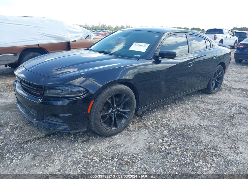 2018 DODGE CHARGER SXT RWD VIN: 2C3CDXBG8JH186246