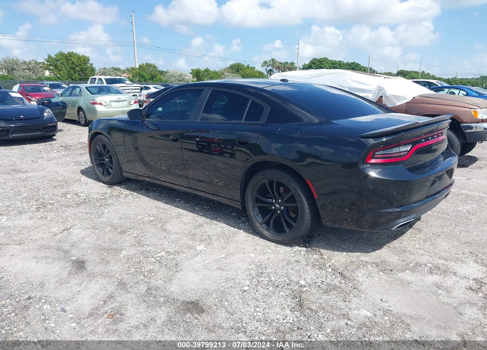 2018 DODGE CHARGER SXT RWD VIN: 2C3CDXBG8JH186246