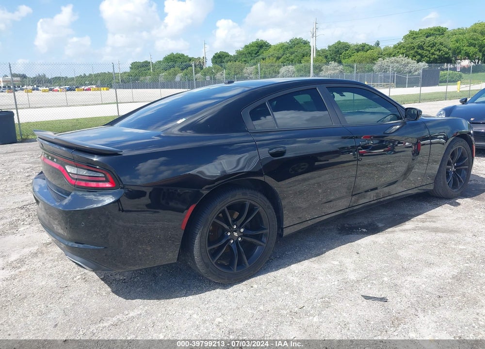 2018 DODGE CHARGER SXT RWD VIN: 2C3CDXBG8JH186246