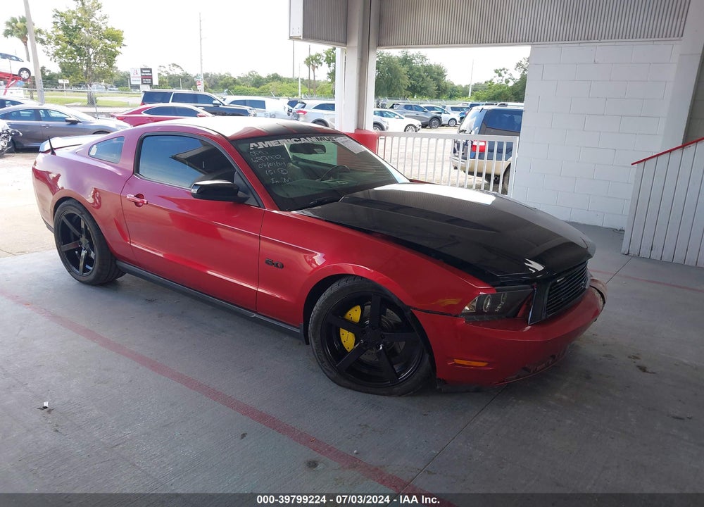 2012 FORD MUSTANG GT PREMIUM VIN: 1ZVBP8CF0C5250488