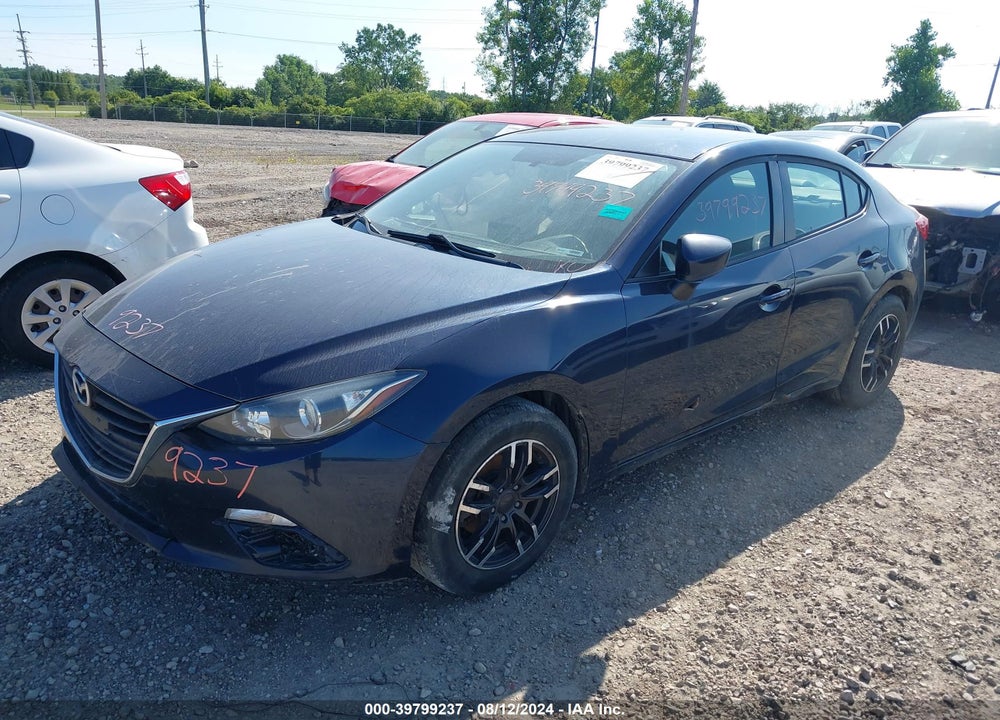 2015 MAZDA 3 I SPORT VIN: 3MZBM1U72FM125255