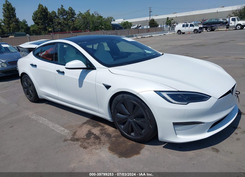 2022 TESLA MODEL S DUAL MOTOR ALL-WHEEL DRIVE VIN: 5YJSA1E5XNF490133