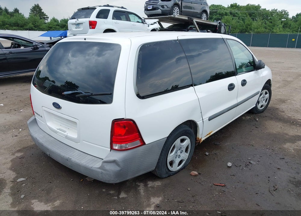 2006 FORD FREESTAR VIN: 2FTZA54636BA63908