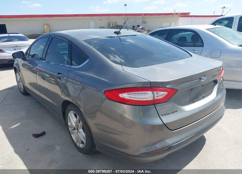 2013 FORD FUSION SE VIN: 3FA6P0H72DR275078
