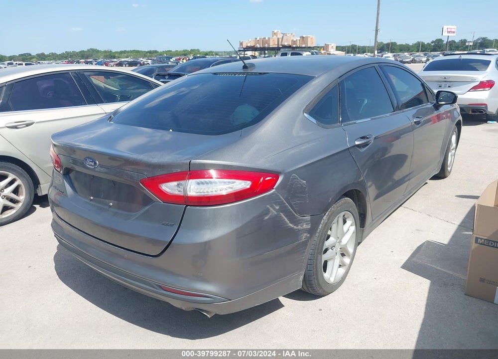 2013 FORD FUSION SE VIN: 3FA6P0H72DR275078