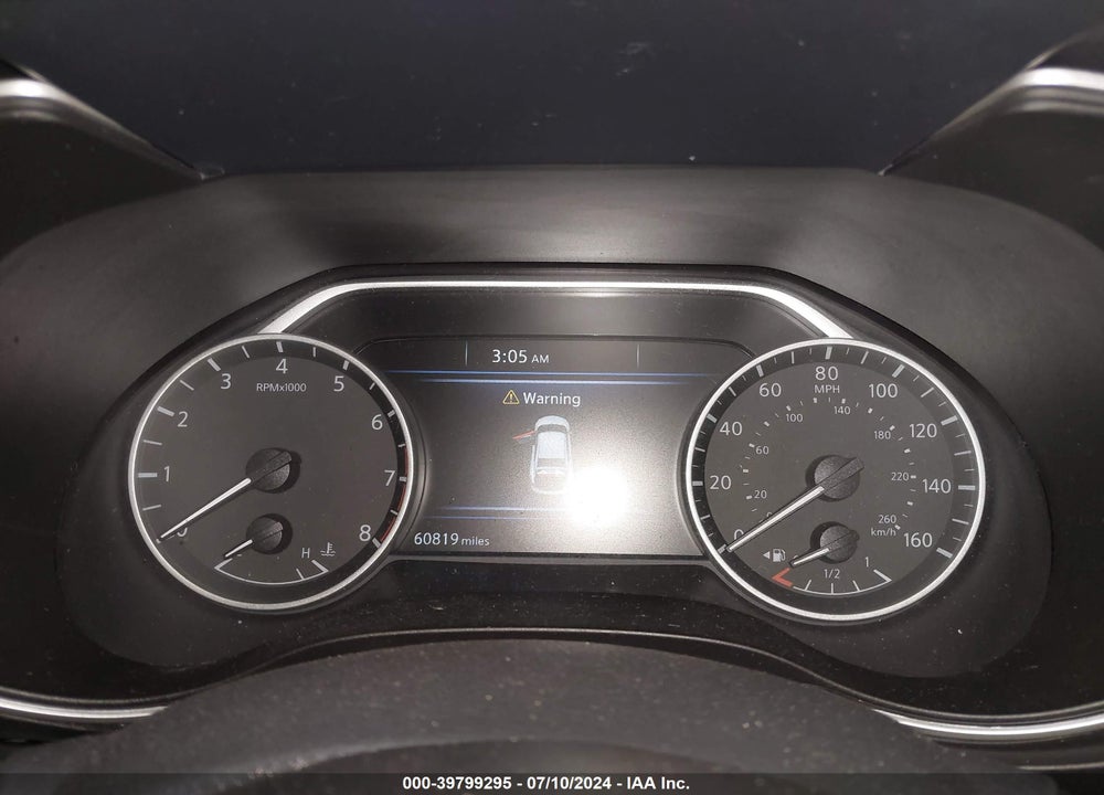 2020 NISSAN MAXIMA SV XTRONIC CVT VIN: 1N4AA6CV3LC375787