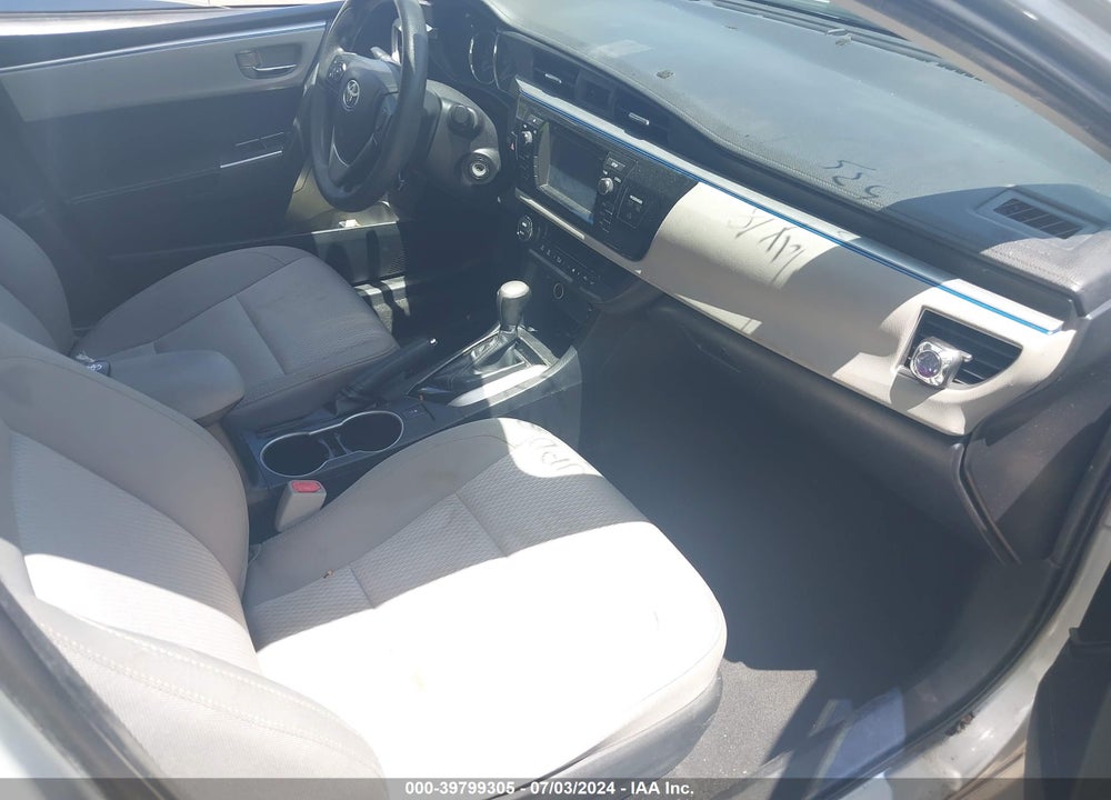 2014 TOYOTA COROLLA LE VIN: 2T1BURHE8EC187535