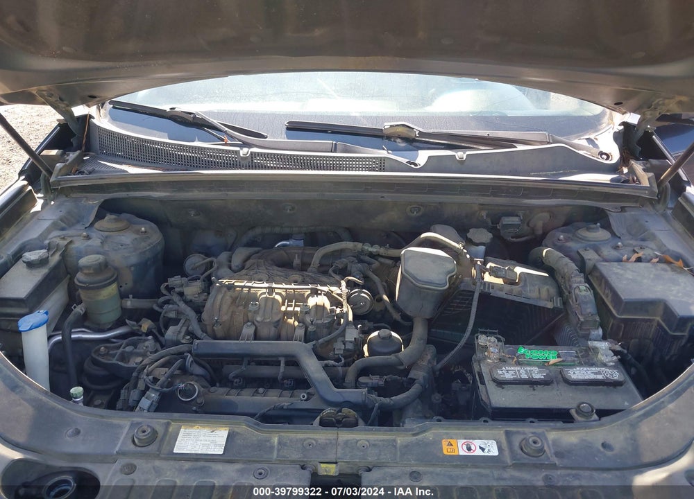 2013 KIA SORENTO LX V6 VIN: 5XYKT4A21DG370753