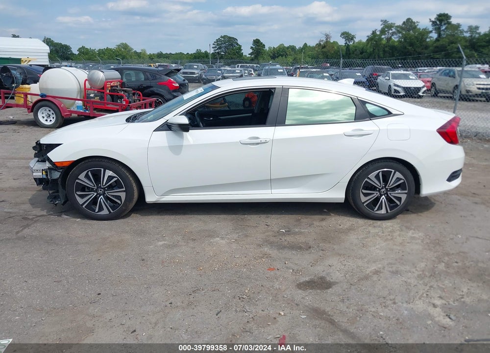 2018 HONDA CIVIC EX-L VIN: JHMFC1F70JX028884