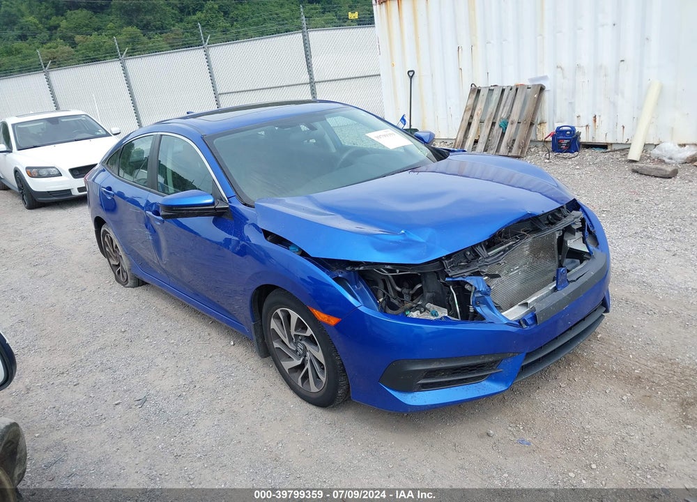 2018 HONDA CIVIC EX VIN: 2HGFC2F73JH514425