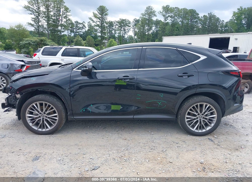 2022 LEXUS NX 350 PREMIUM VIN: JTJGGCEZ5N2000460