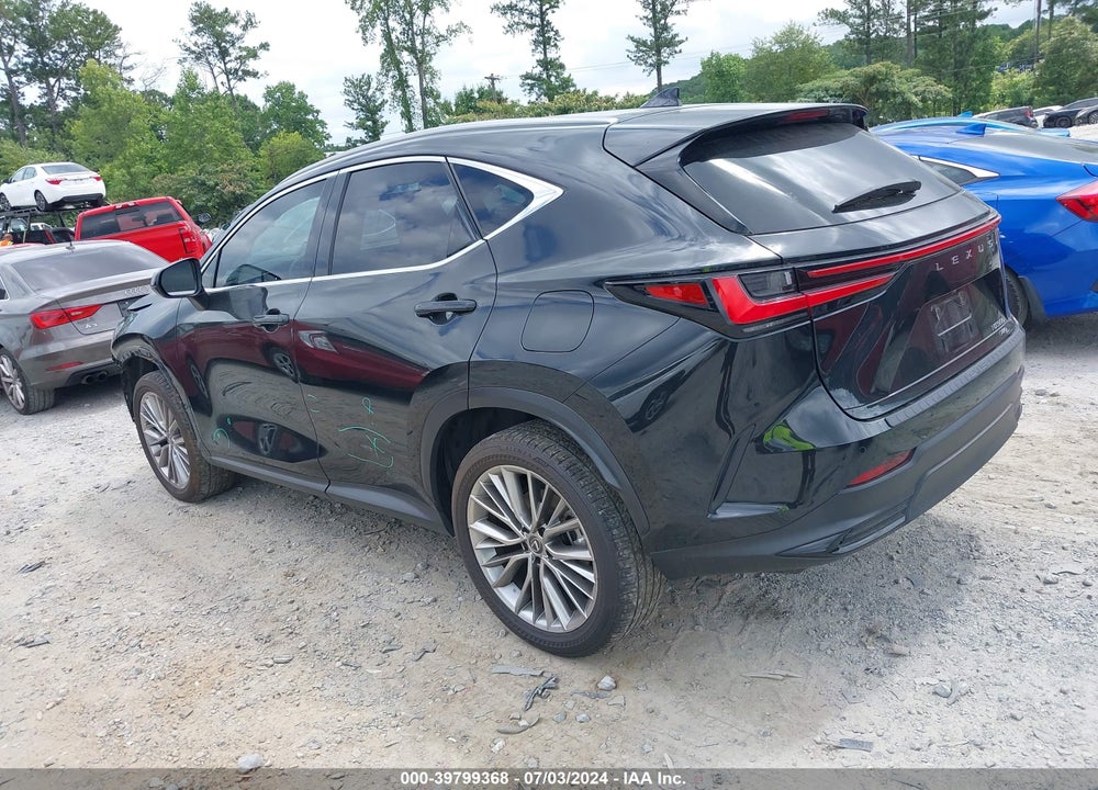 2022 LEXUS NX 350 PREMIUM VIN: JTJGGCEZ5N2000460