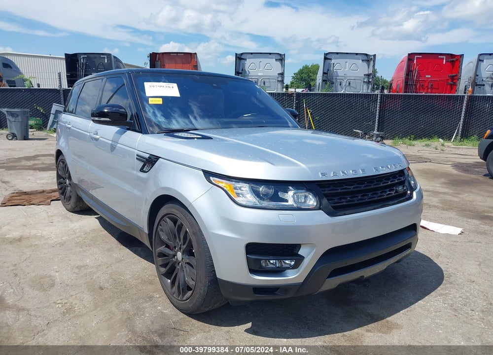 2016 LAND ROVER RANGE ROVER SPORT 5.0L V8 SUPERCHARGED/5.0L V8 SUPERCHARGED DYNAMIC VIN: SALWR2EF5GA598088