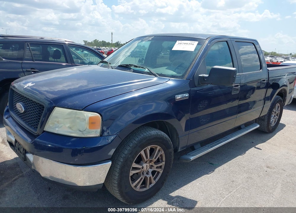 2005 FORD F-150 XLT VIN: 1FTRW12W15KE97844