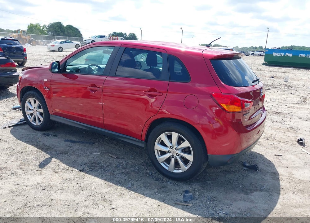 2015 MITSUBISHI OUTLANDER SPORT ES VIN: 4A4AP3AU7FE053690