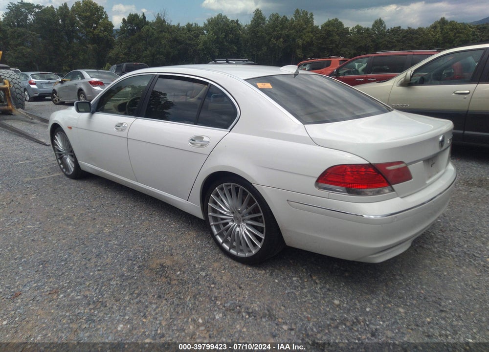 2006 BMW 750LI VIN: WBAHN83506DT34134