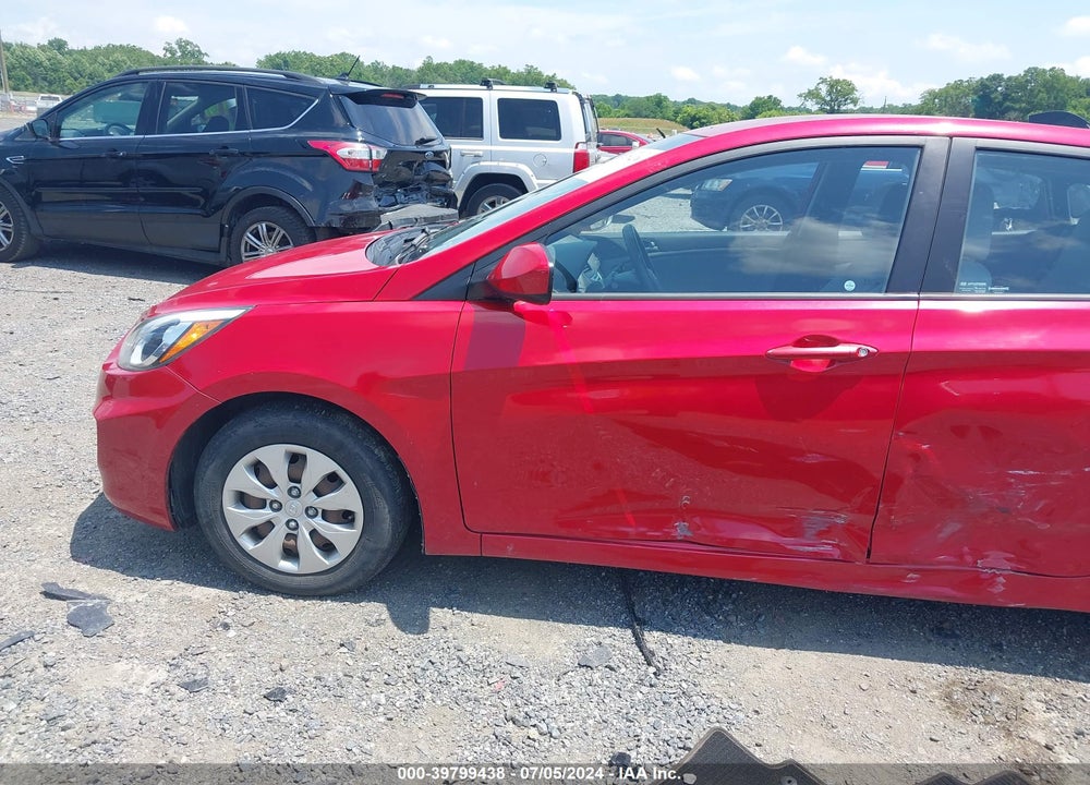 2016 HYUNDAI ACCENT SE VIN: KMHCT5AE1GU244573