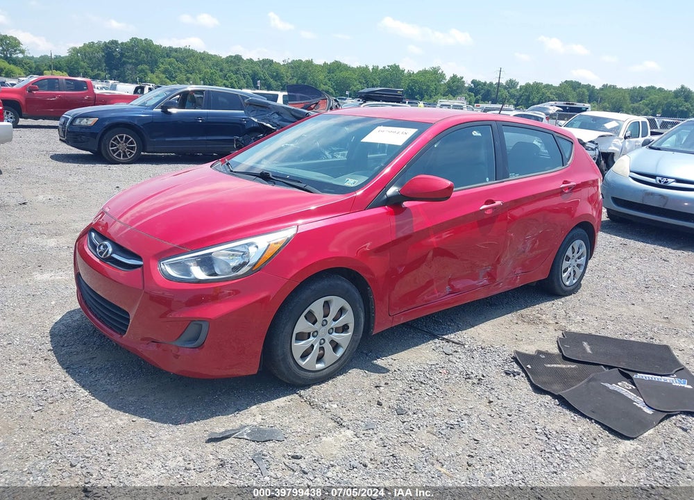 2016 HYUNDAI ACCENT SE VIN: KMHCT5AE1GU244573