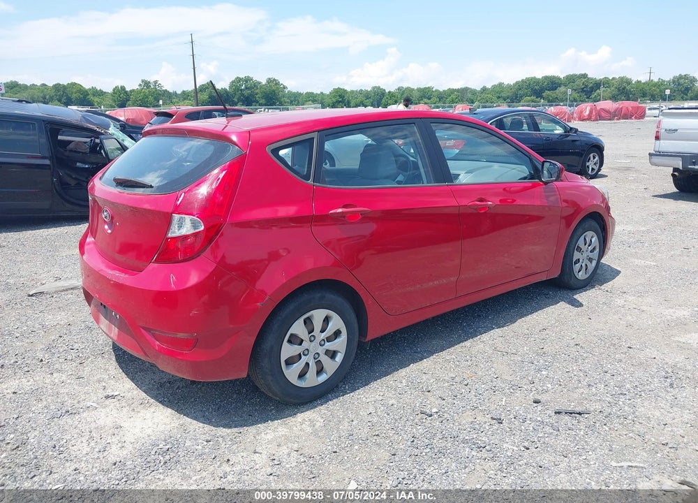 2016 HYUNDAI ACCENT SE VIN: KMHCT5AE1GU244573