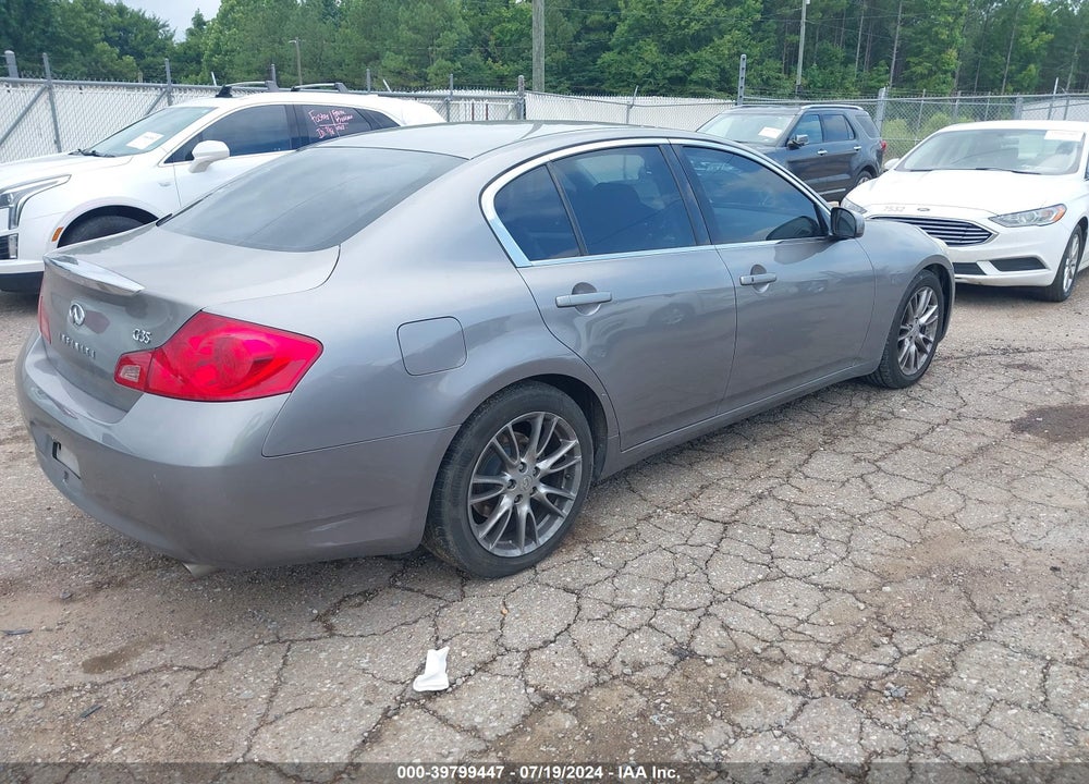 2007 INFINITI G35 JOURNEY VIN: JNKBV61E67M704194