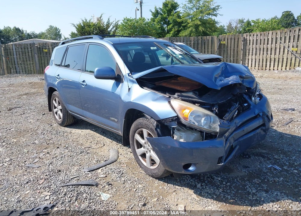 2008 TOYOTA RAV4 LIMITED VIN: JTMBD31V886063834