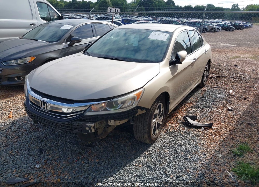 2017 HONDA ACCORD LX VIN: 1HGCR2F30HA298864