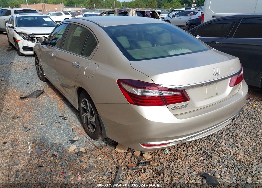 2017 HONDA ACCORD LX VIN: 1HGCR2F30HA298864