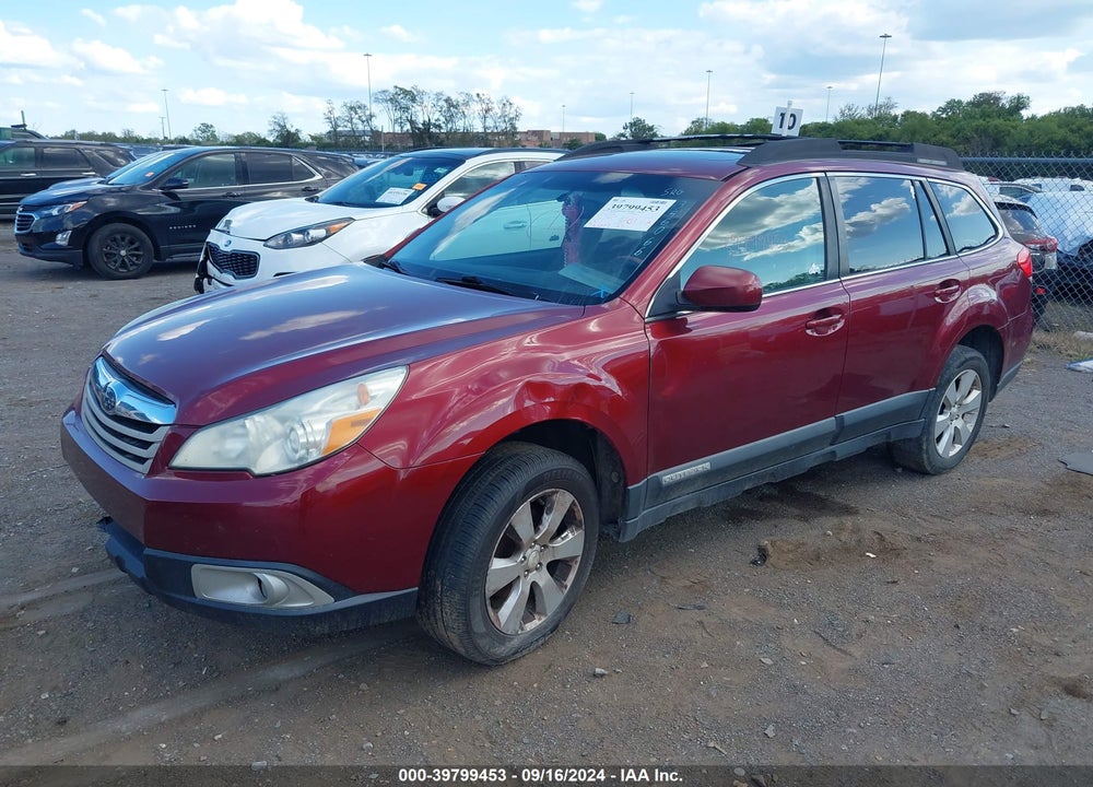 2011 SUBARU OUTBACK 2.5I PREMIUM VIN: 4S4BRCGC5B3396066