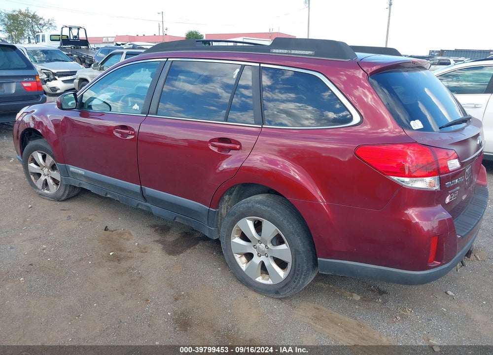 2011 SUBARU OUTBACK 2.5I PREMIUM VIN: 4S4BRCGC5B3396066