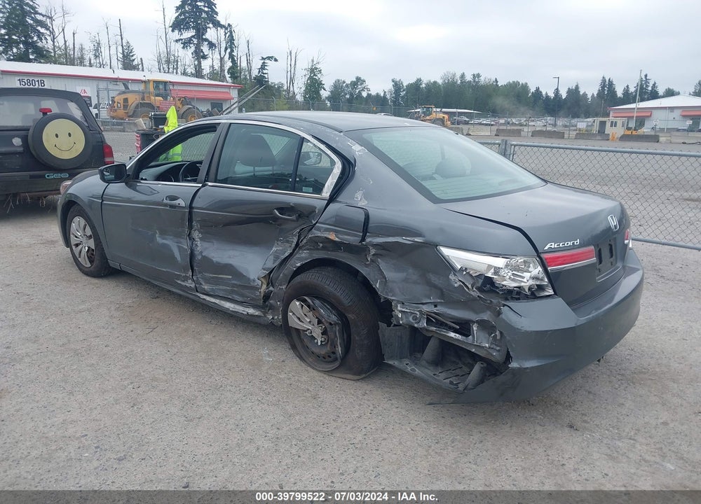 2012 HONDA ACCORD 2.4 LX VIN: 1HGCP2F33CA191838