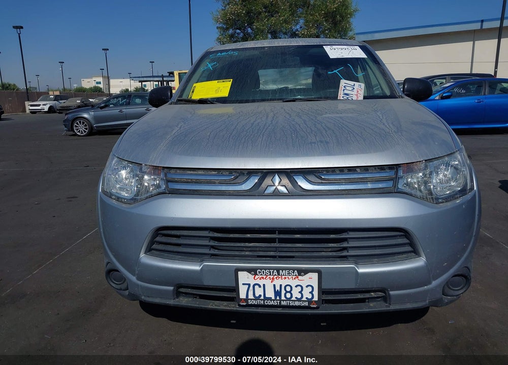 2014 MITSUBISHI OUTLANDER ES VIN: JA4AD2A35EZ007259