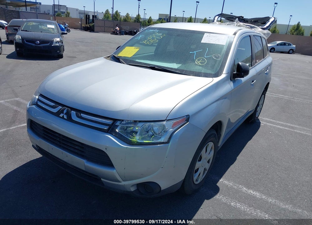 2014 MITSUBISHI OUTLANDER ES VIN: JA4AD2A35EZ007259