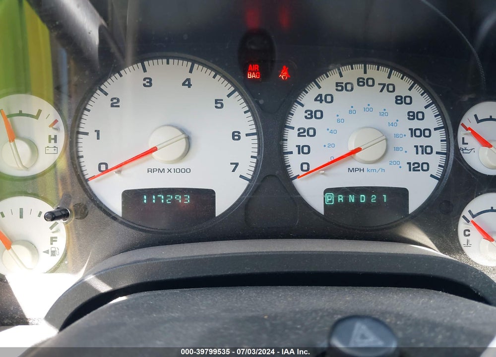 2003 DODGE RAM 1500 SLT/LARAMIE/ST VIN: 1D7HU18N43S229888